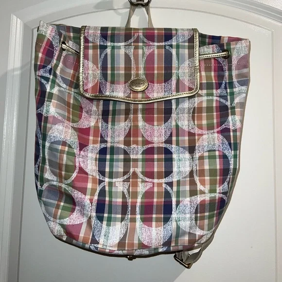 Coach | Bags | Coach Multicolored Backpack | Poshmark display picture 1